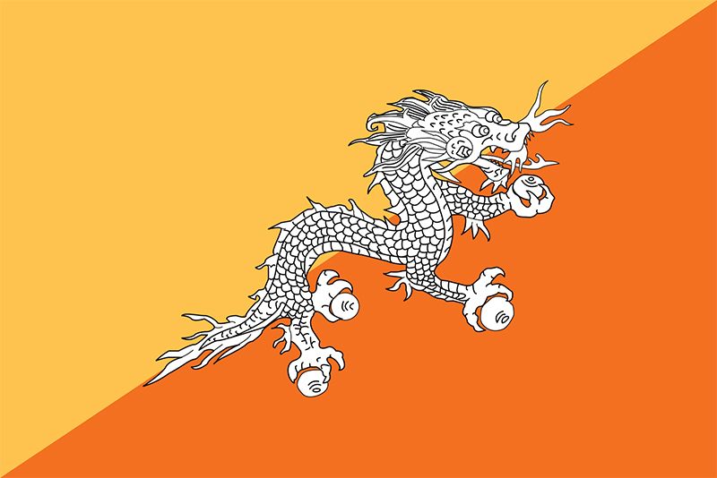 36bet.com - Flag of Bhutan